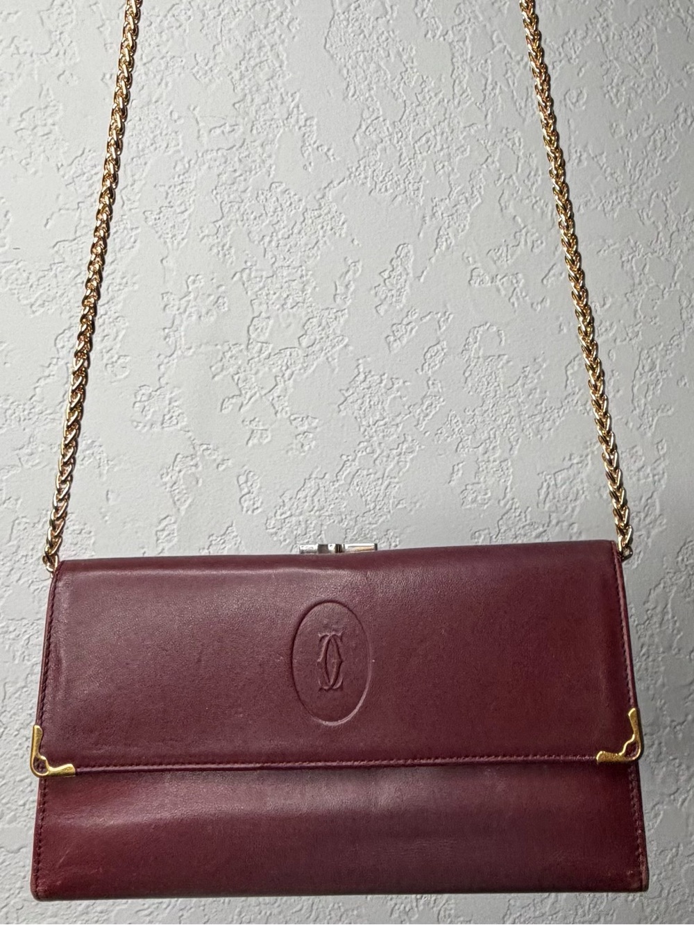 Must de Cartier International Bifold Wallet/WOC Crossbody Bag/Clutch |COC+DB